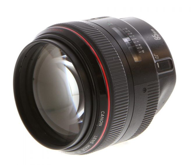 Canon EF L 85mm f/1.2 USM Lens