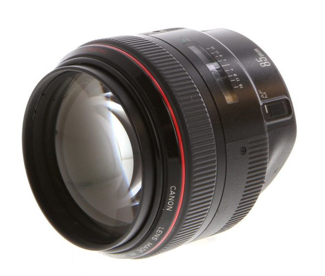 Canon EF L 85mm f/1.1 USM Lens